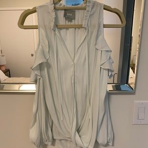 Maeve light baby blue top